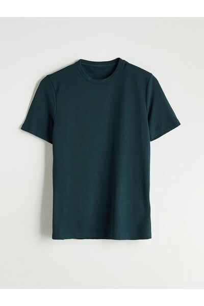 LC Waikiki Quality Parts from Celebi Store |   Crew Neck Short Sleeve Men's Textured T-Shirt