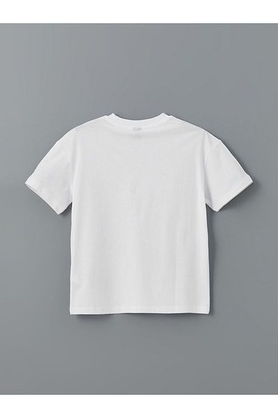 LC Waikiki Νέα σεζόν Crew Neck Boy's Tisort - S5J047Z4