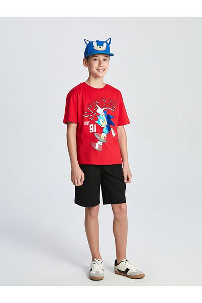 LC Waikiki Șapcă pentru băiat cu imprimeu Sonic New Season - S5AR54Z4