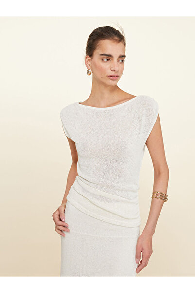 LC Waikiki Bluză cu guler barcă de sezon nou - S5OG38Z8