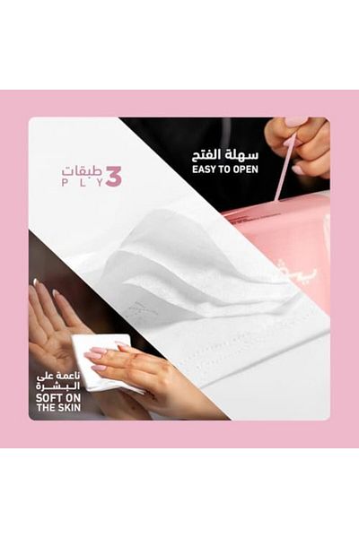 govyy 3-Ply Facial Tissues - Soft - 32 Boxes x 600 Individual Sheets