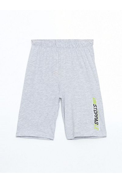 LC Waikiki Sort de pijamale pentru băieți cu talie elastică pentru sezon nou, pachet de 2 - S57368Z4