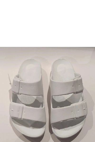 w white stars sports & wear Ελαφριά σόλα Daily Eva Anatomical Unisex Παντόφλες Summer Pool Beach Sea
