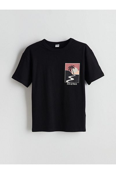 LC Waikiki Tricou pentru băiat cu gât crew New Season - S5BJ09Z4