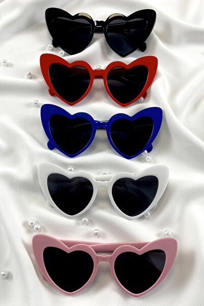 ZEYMERADE نظارات العروس والعريس على شكل قلب، 5 قطع من نظارات العروس الترفيهية...