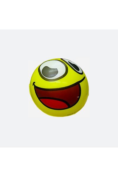rexa Midmar Sponj Ball 2in Soft Foam Toy with Smiley Face Design