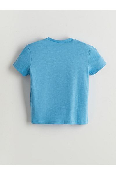 LC Waikiki Tricou pentru băiat de bază cu gât crew New Season - S56304Z1