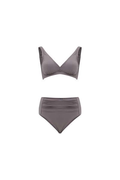 eva clothing Women's Khaki Bikini Set