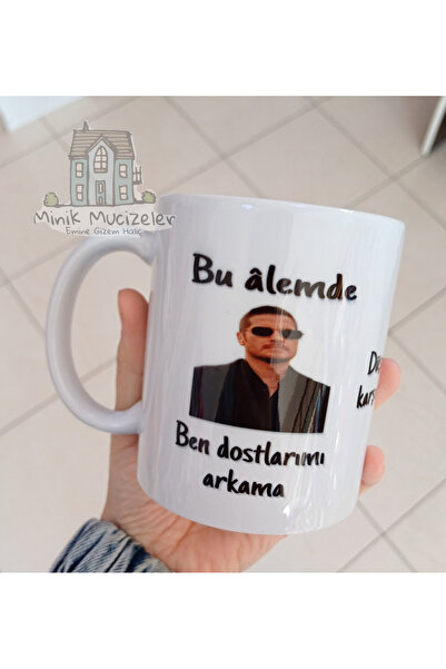 Minik Mucizeler Eşref rüya baskılı kupa Eşref tek kupası