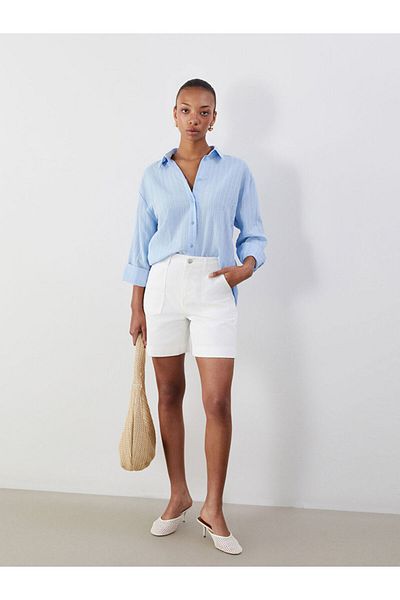 LC Waikiki Standard Fit Women's Jean Shorts