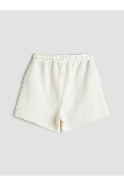 LC Waikiki New Season Girls' Shorts with Elastic Waist - S5Ik90Z4