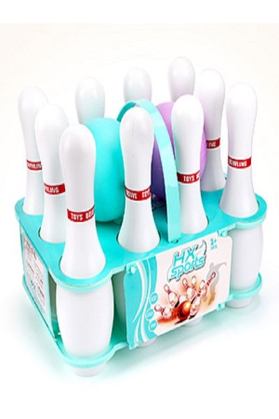 rexa HX Sports Rainbow Bowlers & Outdoor Bowling Set for Kids