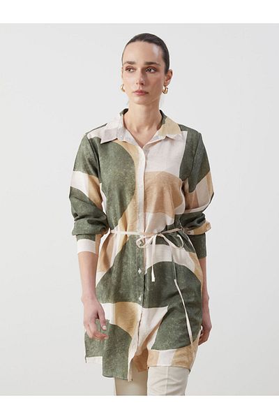 LC Waikiki New Season Patterned Women's Shirt Tunic - S5Fm63Z8
