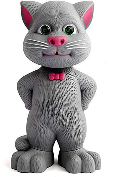 rexa لعبة القط توم المتكلم التفاعلية - تسجيل صوتي، مؤثرات صوتية، واستجابة لمس...