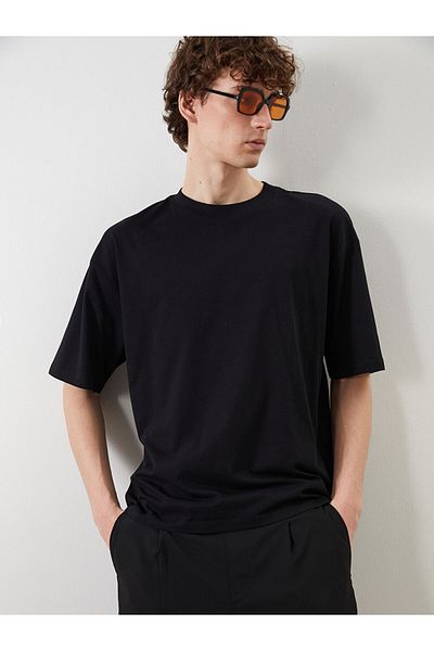 LC Waikiki New Season Crew Neck Combed Cotton Ανδρικό Tisort - S5EJ67Z8