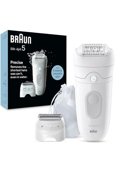Braun Silk-épil 5 Hair Removal Device - Wet and Dry Epilator, Women's Shaver & Trimmer With Shaver