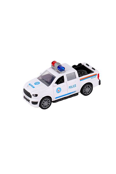 VARDEM OYUNCAK Jw567-171 Police Car with Sliding Gate Opening