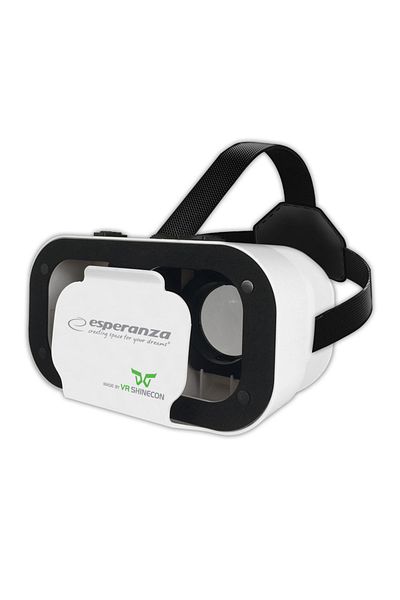 ESPERANZA VR Glasses Esperanza EMV400 SHINECON 4.7" - 6" Black-White 3D