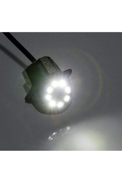 AUTOREY Cameră video pentru marșarier, AutoREY® Premium, încastrată 18 mm, 8 LED-uri, 12 V universală oblică