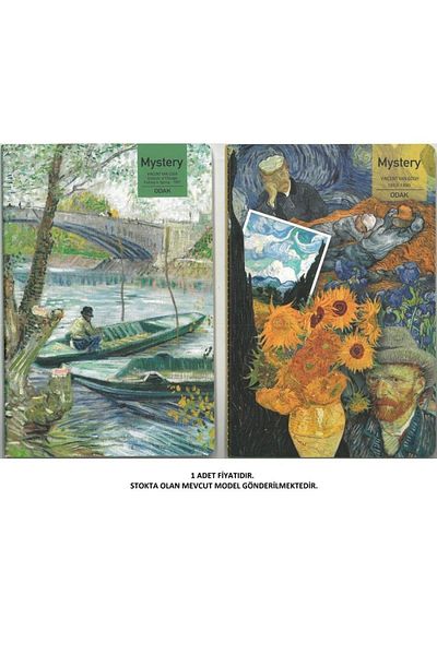 Odak 777-271 Mystery 16X24 Thread Stitched Dotted Notebook 56 Yp