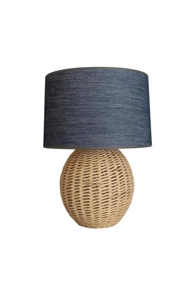 Bahar Aydınlatma Olera Rattan Hasır Abajur