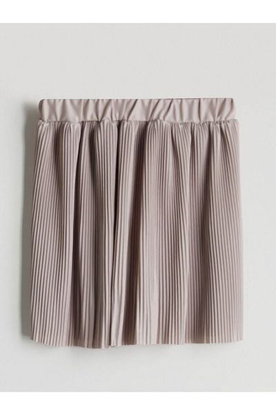 LC Waikiki Lcw Waist Elastic Pleated Girl's Skirt Fast Fashion