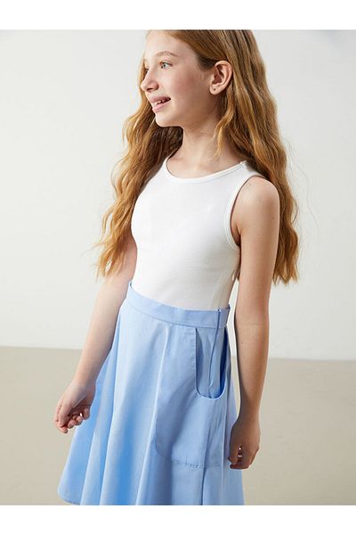 LC Waikiki Crew Neck Girl's Dress