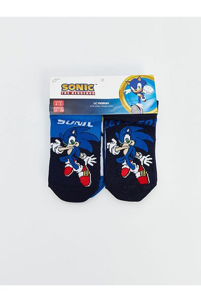 LC Waikiki Чорапи с ботуши Sonic за момчета, комплект от 5 броя - S5FN44Z4