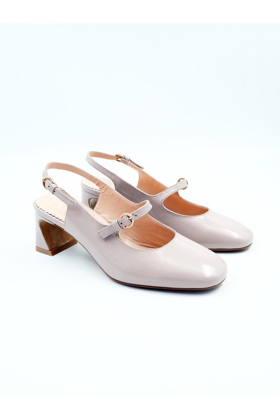 Tenau أحذية نسائية بكعب من الجلد الطبيعي