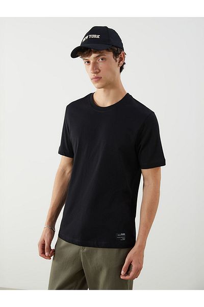 LC Waikiki New Season Crew Neck Βαμβακερό Ανδρικό Tisort - S5N342Z8