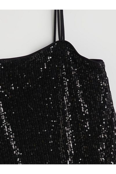 LC Waikiki Lcw Sequined Girl's Dress Fast Fashion