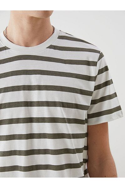 LC Waikiki Tricou pentru bărbați cu imprimeu Crew Neck New Season - S5EG71Z8