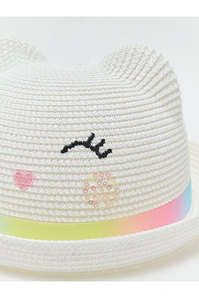 LC Waikiki New Season Embroidered Girl's Photo Hat - S4Ae16Z4