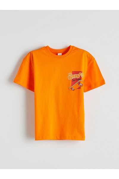 LC Waikiki Tricou pentru băiat cu imprimeu Legend Monkey