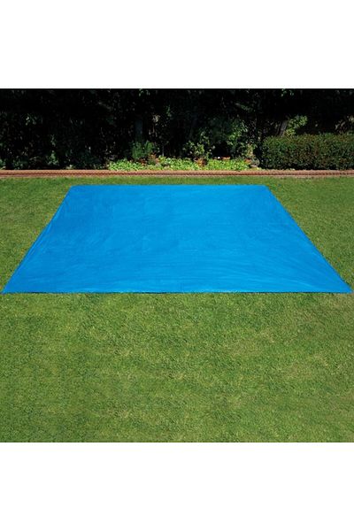OEM Plastic Protective Mat for Intex Pool, Blue, Size 4.72 x 4.72 meters