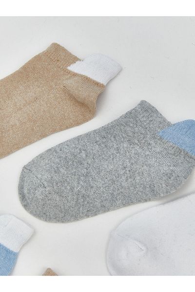 LC Waikiki Mixed Boy's Booties Socks 5-Piece