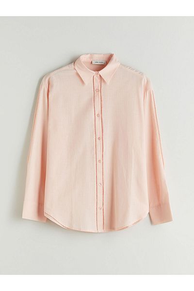LC Waikiki Νέας σεζόν Oversize Γυναικείο Πουκάμισο - S5NJ26Z8