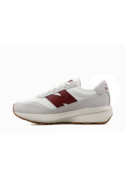 New Balance 370 White Model Collection Unisex Casual Παπούτσια U370CB Κρέμα