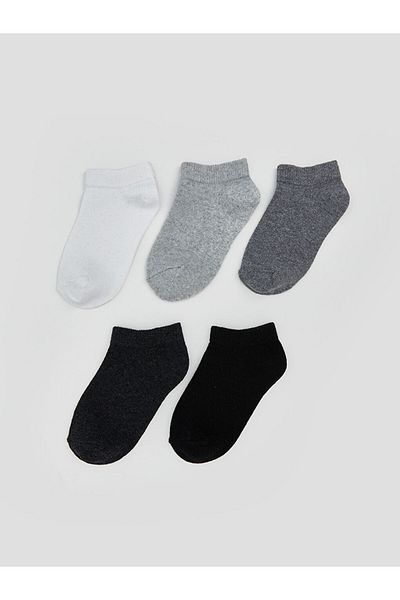 LC Waikiki Mixed Boy's Booties Socks 5-Piece