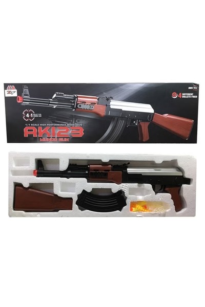 rexa صندوق ألعاب AK123 مع كرات هلامية