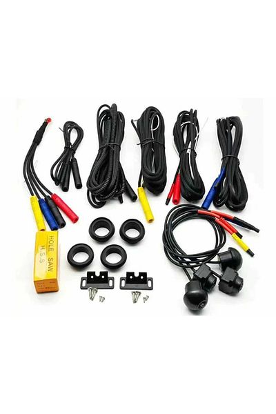 AUTOREY 360° Car Camera Kit 4 Cameras Full HD 1080p/720p, Panoramic View, Night Vision AutoREY®