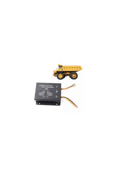 AUTOREY 24v to 12v 10 Amp Converter for Trucks, Cars, Trailers, Equipment, Voltage Reducer