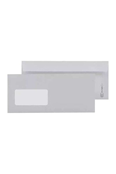 ASİL DOĞAN مظروف دوغان دبلومات 10.5X24 90 جرام مع نافذة سيليكون 100 قطعة