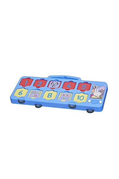 FABBA TOYS F6411 Learning with Peppa Pig - School Bus +3 Years