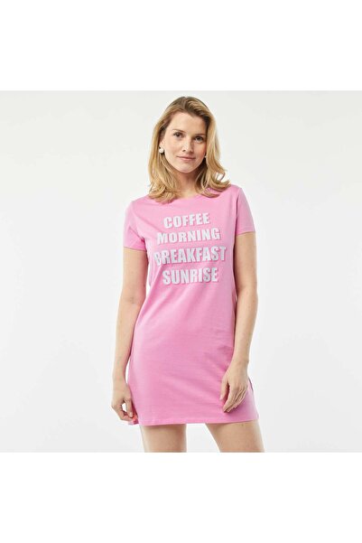 KIABI قميص نوم وردي