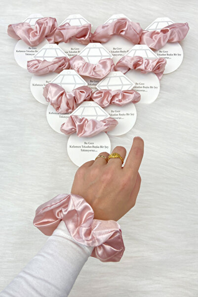 ZEYMERADE مشبك هدية على شكل مسحوق، هينا نايت لحفلات وصيفة العروس وحفلات الخطوبة والزواج، 10 قطع