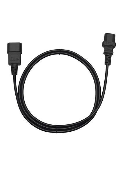 Blow PC or monitor power extension cable, length 1.5m, black color