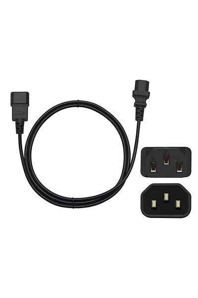 Blow PC or monitor power extension cable, length 1.5m, black color