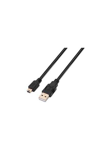 Lanberg Lanberg cable, USB 2.0 male to mini USB male 5 pins, 1.8m, black