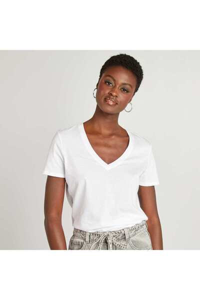 KIABI Basic T-shirt WHITE